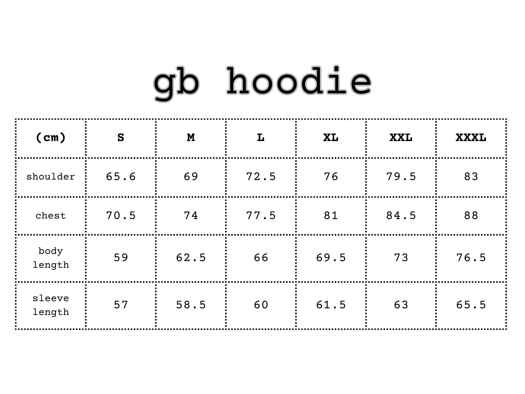 green bean hoodie (PRE-ORDER)