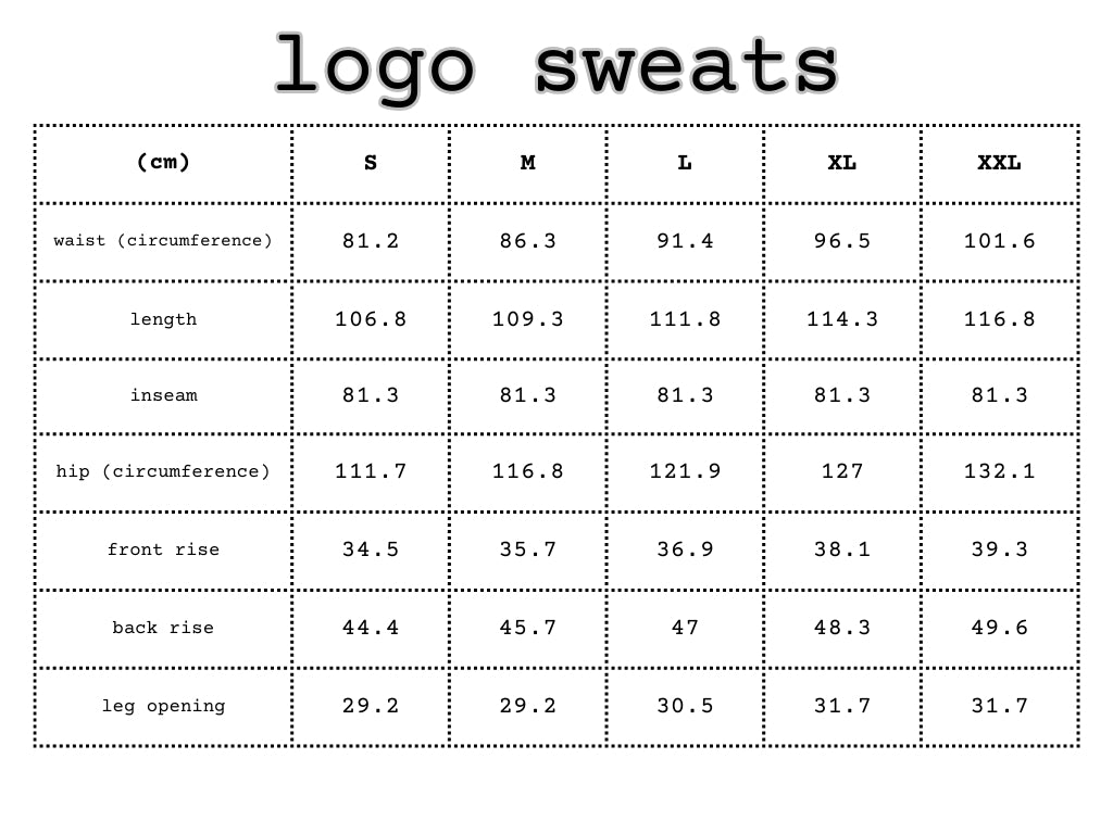 logo sweats